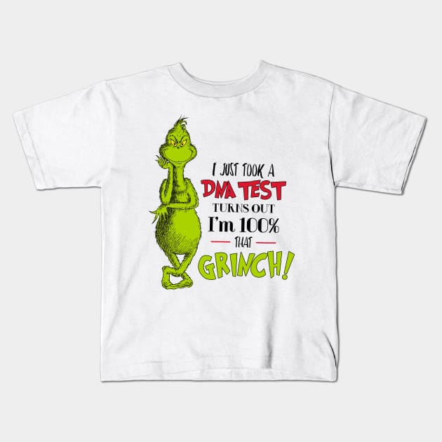 100% That Grinch Kids T-Shirt by HilariousDelusions